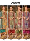 Zohra By Banwery Jam Satin Kurti With Bottom Dupatta